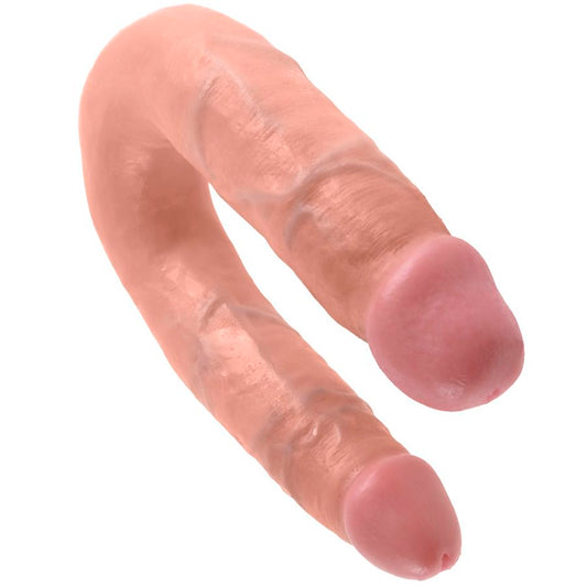 KING COCK - DILDO DOBLE PENETRACIÓN 13.9 CM NATURAL – vista 2