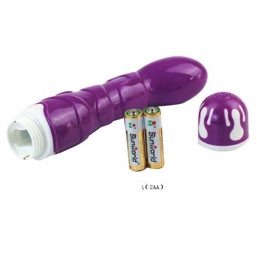 BAILE - REALISTIC COCK 10 RITMOS SENSATION VIOLETA – vista 2