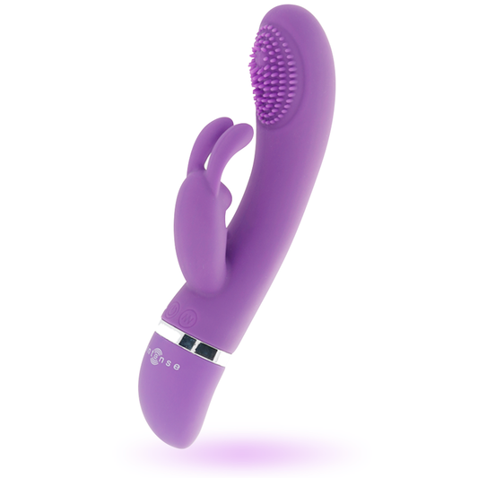 INTENSE - SUSY VIBRADOR OSCILANTE SILICONA RABBIT LILA – vista 2