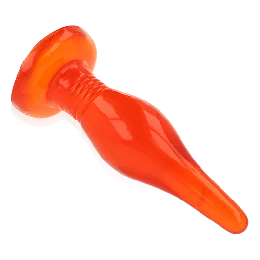 BAILE - PLUG ANAL TACTO SUAVE ROJO 14.2 CM – vista 2