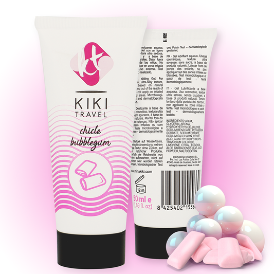 KIKÍ TRAVEL - LUBRICANTE SABOR A CHICLE 50 ML — vista alternativa 2