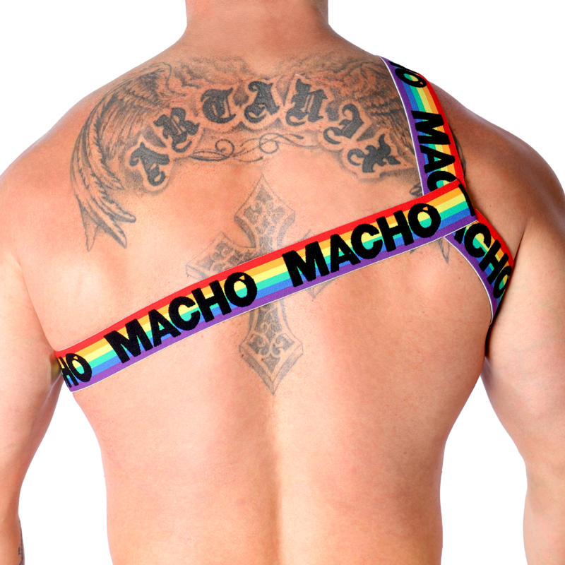 MACHO - ARNÉS ROMANO PRIDE S/M