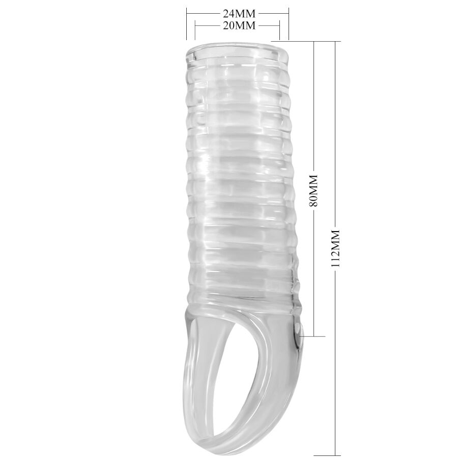 PRETTY LOVE - HARTMAN FUNDA PARA PENE TRANSPARENTE