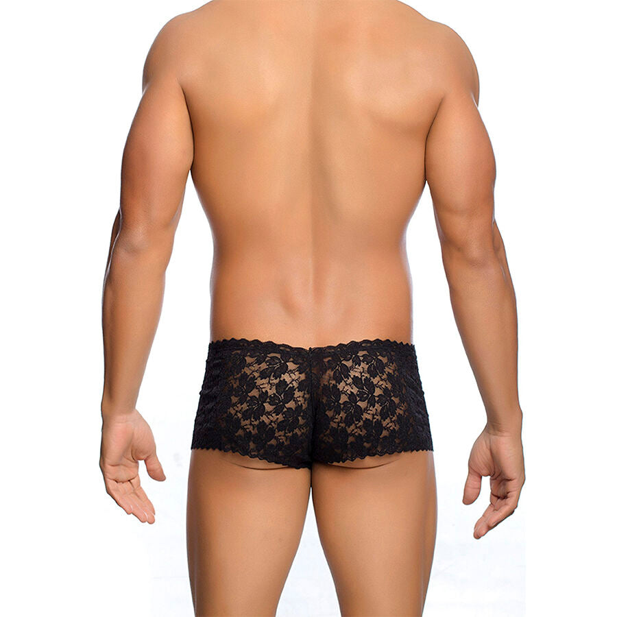 MOB - BOXER ENCAJE NEGRO TALLA S/M