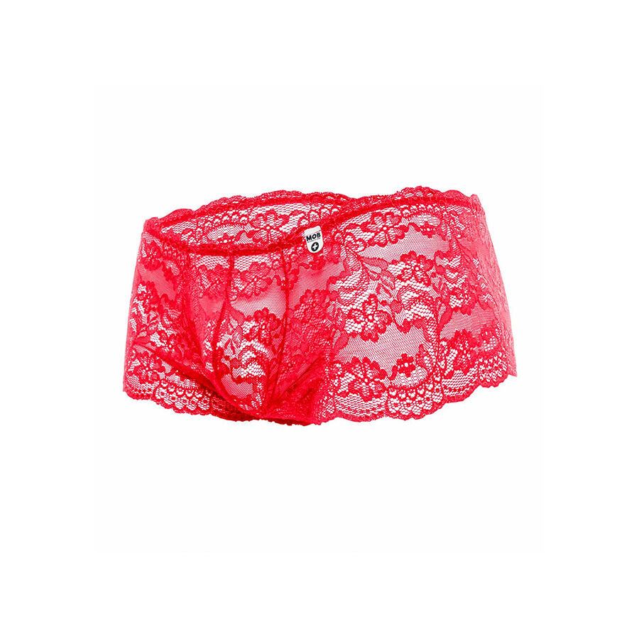 MOB - BOXER ENCAJE ROJO TALLA L/XL