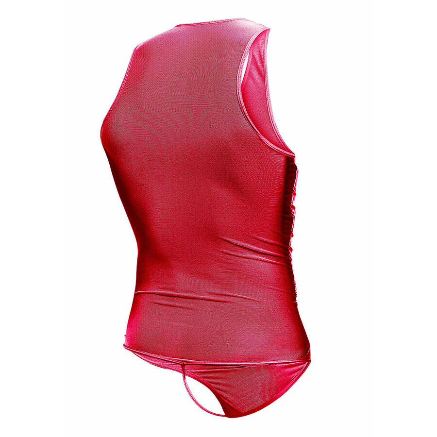 MOB - BODYSHEER TRANSPARTE ROJO TALLA S/M