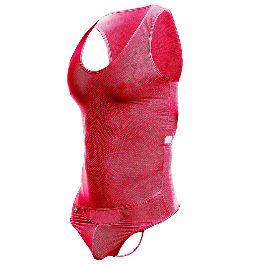 MOB - BODYSHEER TRANSPARTE ROJO TALLA L/XL