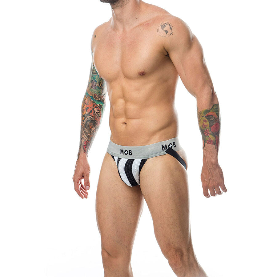 MOB - JOCK CLASICO STRIPE BLANCO TALLA XXL