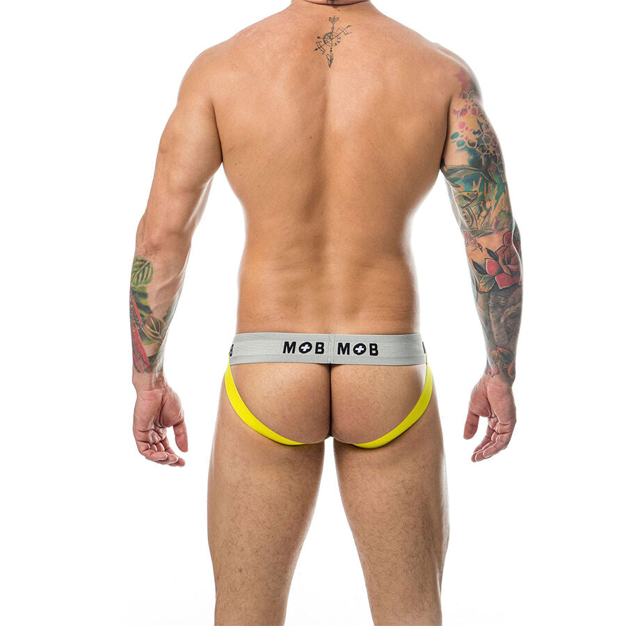 MOB - JOCK CLASICO STRIPE AMARILLO TALLA XL