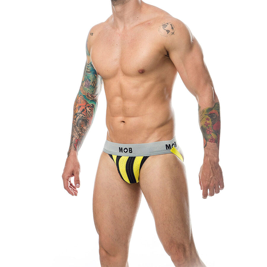 MOB - JOCK CLASICO STRIPE AMARILLO TALLA L