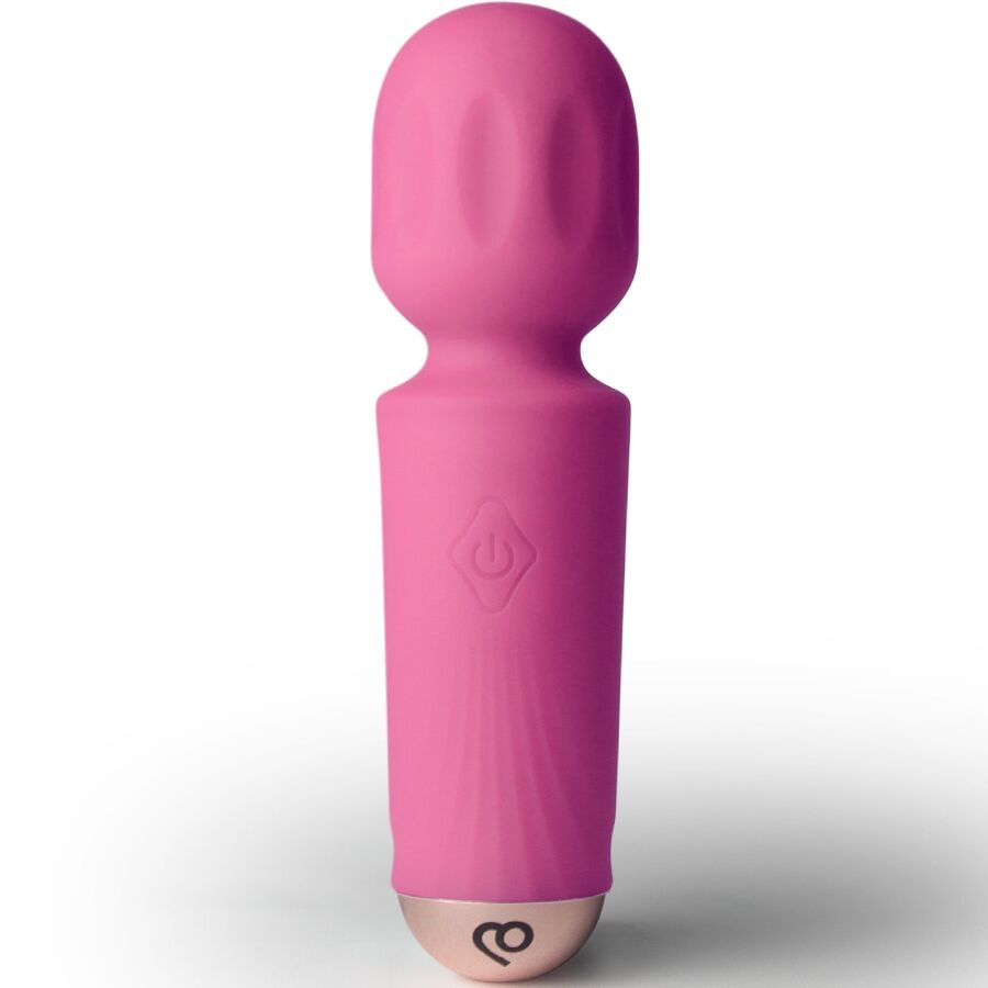 ROCKS-OFF - MINI WAND RECARGABLE 16 FUNCIONES FUCSIA