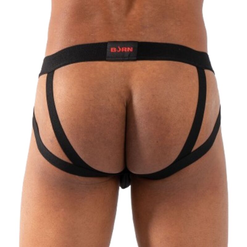 BURN - 011 JOCK DOBLE NEGRO L