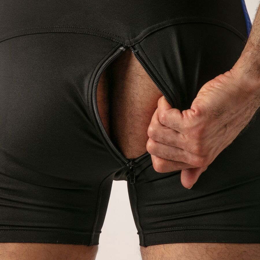 LOCKER GEAR - MONO OPEN ACCESS SINGLET AZUL L
