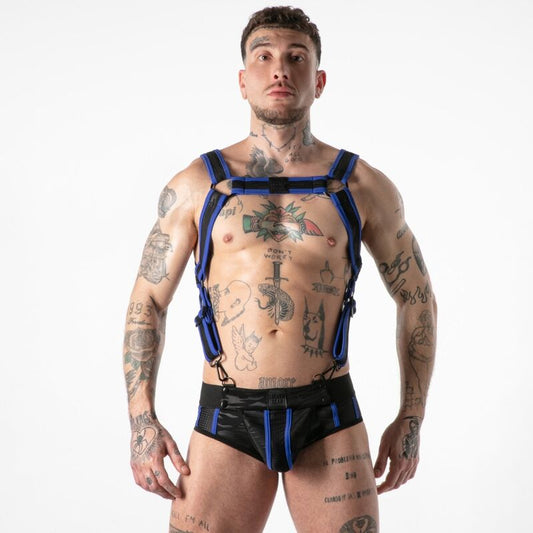 LOCKER GEAR - ARNÉS FULL MILITARY ACCESS AZUL L/XL