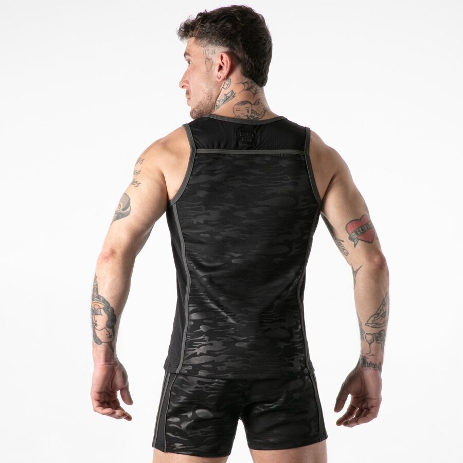 LOCKER GEAR - FULL MILITARY ACCESS TANKTOP NEGRO S