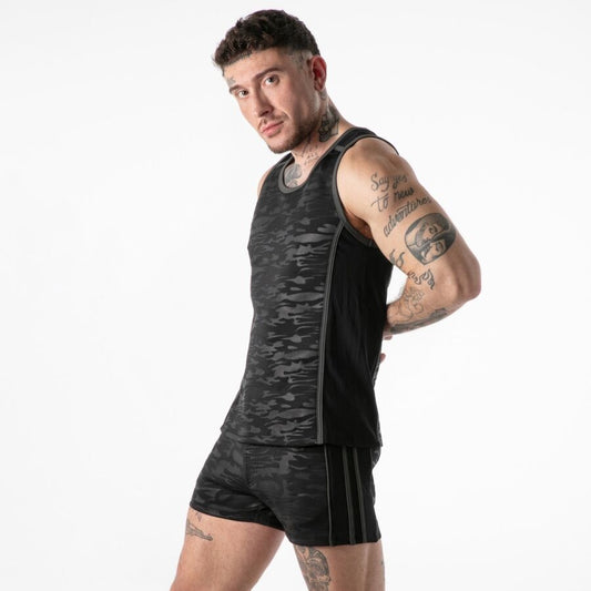 LOCKER GEAR - FULL MILITARY ACCESS TANKTOP NEGRO M