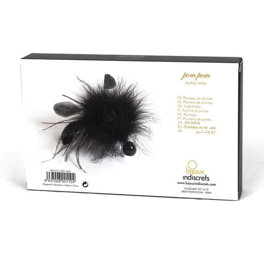 BIJOUX INDISCRETS - POM POM PLUMERO DE PLUMAS – vista 2