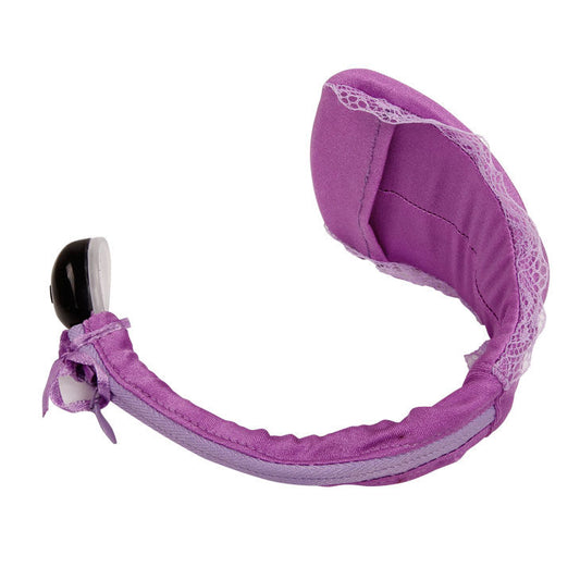 BAILE - TANGA CON VIBRADOR CON CONTROL REMOTO LILA – vista 2