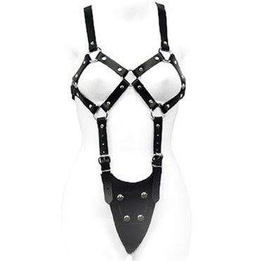 LEATHER BODY - EXPOSED BODY WOMAN – vista 2