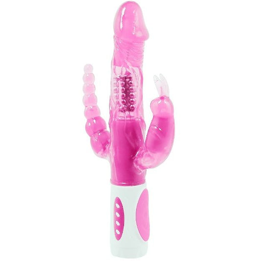 BAILE - PRETTY BUNNY TRIPLE VIBRADOR ROTADOR – vista 2