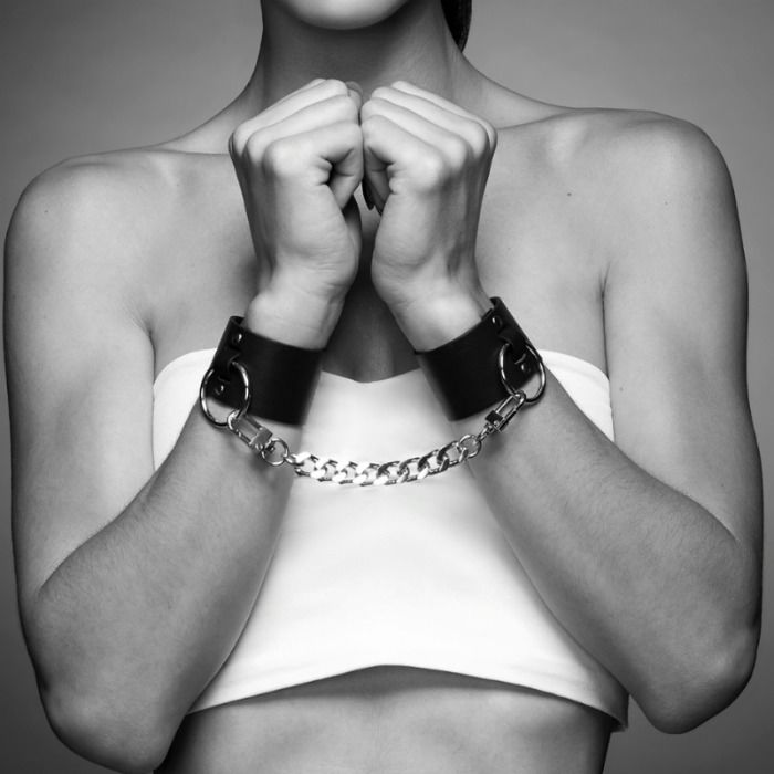 BIJOUX INDISCRETS - MAZE ESPOSAS Y BRAZALETES NEGRO