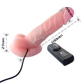 BAILE - PENE REALÍSTICO ROTADOR CIBERSKING LOVECLONE — vista alternativa 2