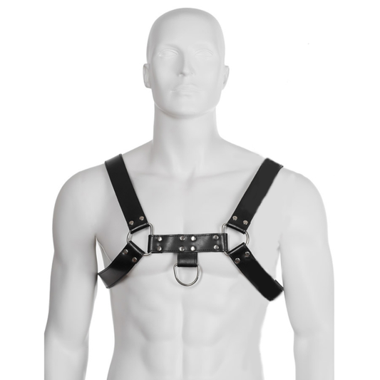 LEATHER BODY - CHAIN HARNESS III – vista 2