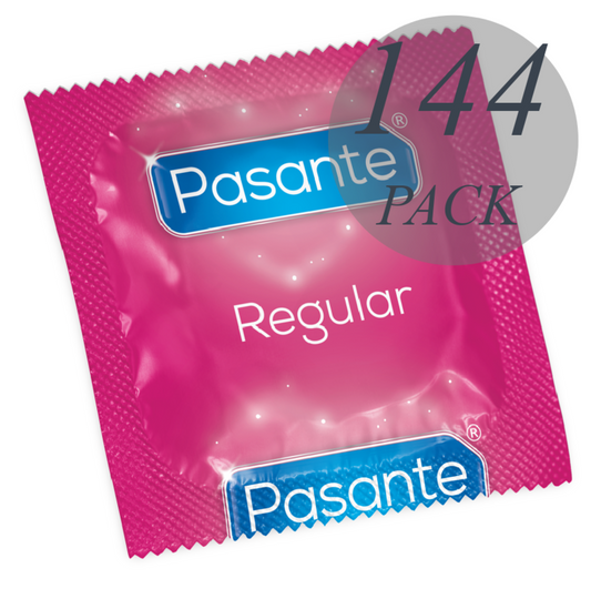 PASANTE - CONDOM GAMA REGULAR 144 UNIDADES (BOLSA)